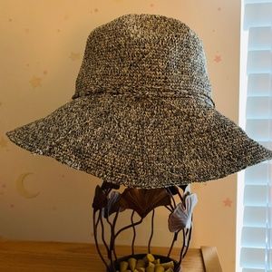 Handmade mixed color beach sun hat
